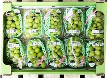山梨県産 ぶどう⭐️シャインマスカット⭐️家庭用 10パック入り⭐️箱込み約3.7キロ 山梨県産 ぶどう⭐️シャインマスカット⭐️家庭用 10パック入り